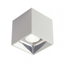 Φωτιστικό Οροφής - Σποτ Mig LED-MIG-Q20C BCO 20W Led 3000K 11,5x11,5x11,6cm White Intec Αλουμίνιο