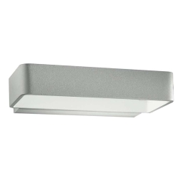 Φωτιστικό Τοίχου - Απλίκα Omega LED-W-OMEGA BCO 5,5W Led 19,5x11,5x3,7cm White Intec Αλουμίνιο