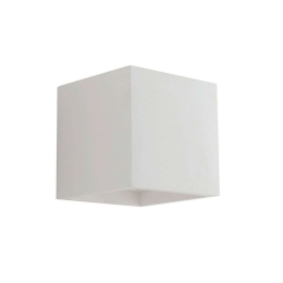Φωτιστικό Τοίχου - Απλίκα Rubik I-RUBIK-AP 1xG9 25W 11,5x11,5x11,5cm White Intec Γύψος