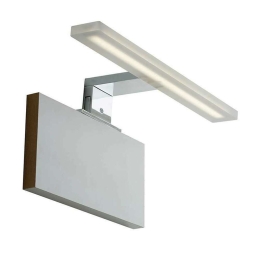 Φωτιστικό Τοίχου - Απλίκα Specchio Aqa SPOT-B-AQA 8W Led 30x10,8x4,8cm Chrome Intec Acrylic