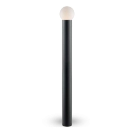 Φωτιστικό Δαπέδου Skittle I-SKITTLE-P100 1xE27 28W Φ15cm 100cm Anthracite Intec