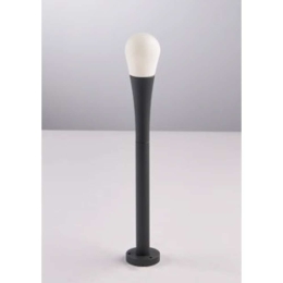 Φωτιστικό Δαπέδου Drop I-DROP-P53-ANT 1xG9 Φ5cm 53cm Anthracite Intec