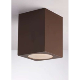Φωτιστικό Οροφής - Σποτ Citizen I-CITIZEN-Q1-BRO 1XE27 15x15x17cm Bronze Intec
