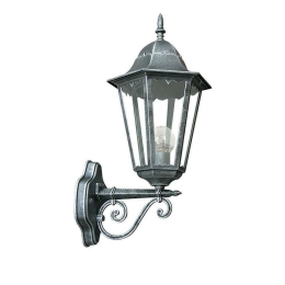 Φωτιστικό Τοίχου - Απλίκα Up Firenze LANT-FIRENZE/AP1A 1xE27 60W 28,6x20,5x50,5cm Black-Silver Intec