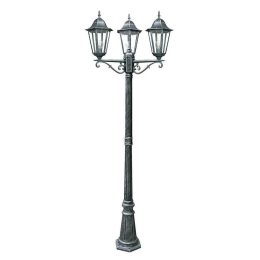 Φωτιστικό Δαπέδου Firenze LANT-FIRENZE/P3 3xE27 60W 76,5x218cm Black-Silver Intec