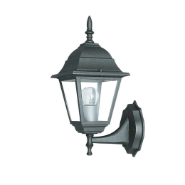 Φωτιστικό Τοίχου - Απλίκα Up Roma LANT-ROMA/AP1A 1xE27 60W 19,5x14,6x35cm Black Intec