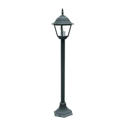 Φωτιστικό Δαπέδου Roma LANT-ROMA/P1 1xE27 60W 21x104cm Black Intec