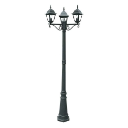 Φωτιστικό Δαπέδου Roma LANT-ROMA/P3 3xE27 60W 70x190cm Black Intec