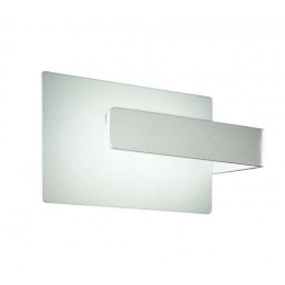 Φωτιστικό Τοίχου - Απλίκα Lambda LED-W-LAMBDA/4W 4W Led 20,5x11,5x12cm White Intec Μέταλλο,Γυαλί