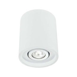 Φωτιστικό Οροφής - Σποτ Space I-SPACE-R1 Ρυθμιζόμενο White 1xGU10 Φ13,4cm 16cm White Intec Γύψος