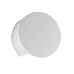 Φωτιστικό Τοίχου - Απλίκα Leiron I-LEIRON-AP 1xG9 25W Φ15,5cm 7cm White Intec Γύψος
