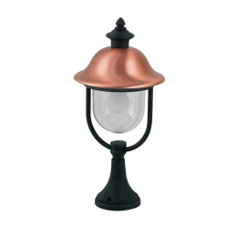 Φωτιστικό Δαπέδου Venezia LANT-VENEZIA-L1 1xE27 60W 25x53,8cm Black-Copper Intec