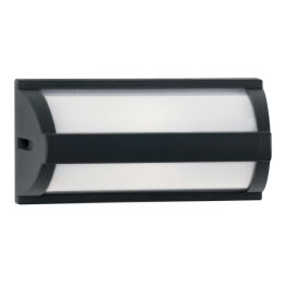 Φωτιστικό Τοίχου - Απλίκα Boston I-BOSTON-AP 1xE27 42W 25x12x12,5cm Anthracite Intec