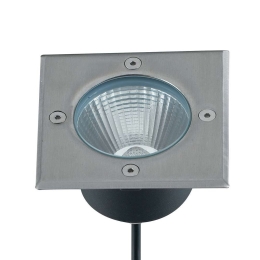 Φωτιστικό Δαπέδου Walk LED-WALK-Q14 12W Led 14,2x14,2x11cm Inox Intec