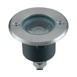 Φωτιστικό Δαπέδου Walk LED-WALK-R7 3W Led Φ6,8cm 8,8cm Inox Intec