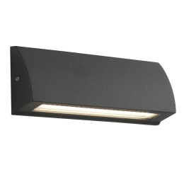 Φωτιστικό Τοίχου - Απλίκα Led Shelby LED-W-SHELBY-170 6W Led 17x6cm Anthracite Intec