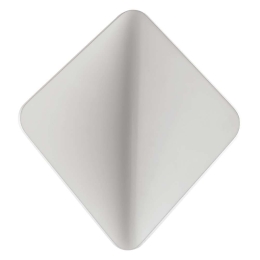 Φωτιστικό Τοίχου - Απλίκα Kite LED-W-KITE BCO 2x3W Led 17,5x8x19,7cm White Intec Αλουμίνιο