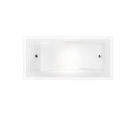 Φωτιστικό Τοίχου - Απλίκα Naxar 3238-21-102 1xE27 60W 30x15cm White La Mia Luce