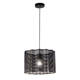 Φωτιστικό Οροφής Glicine 3581-40-101 1xE27 60W Φ40 200cm Black  La Mia Luce