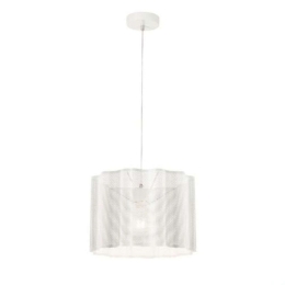 Φωτιστικό Οροφής Glicine 3581-40-102 1xE27 60W Φ40 200cm White La Mia Luce