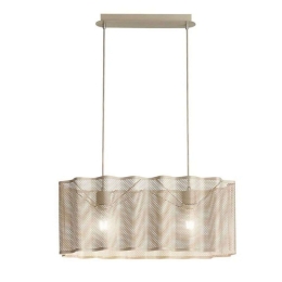 Φωτιστικό Οροφής Glicine 3581-45-225 2xE27 60W 70x30x200cm Gold La Mia Luce