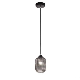 Φωτιστικό Οροφής Aston 3585-40-126 1xE27 40W Φ14 200cm Fume La Mia Luce