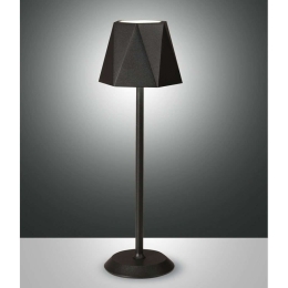 Φωτιστικό Επιτραπέζιο Katy 3678-30-101 3W Led Touch dimmer Φ11cm 13x38cm Black La Mia Luce