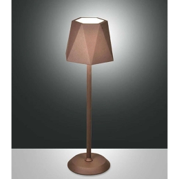 Φωτιστικό Επιτραπέζιο Katy 3678-30-361 3W Led Touch dimmer Φ11cm 13x38cm Rust La Mia Luce