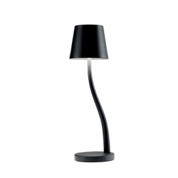 Φωτιστικό Επιτραπέζιο Judy 3679-30-101 3W Led Touch dimmer Φ11cm 36,5cm Black La Mia Luce