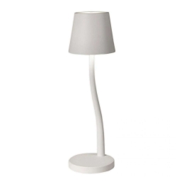 Φωτιστικό Επιτραπέζιο Judy 3679-30-102 3W Led Touch dimmer Φ11cm 36,5cm White La Mia Luce