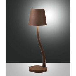 Φωτιστικό Επιτραπέζιο Judy 3679-30-361 3W Led Touch dimmer Φ11cm 36,5cm Rust La Mia Luce