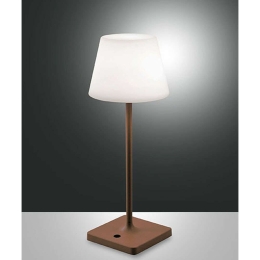 Φωτιστικό Επιτραπέζιο Adam 3701-30-361 2,5W Led Touch dimmer Φ15cm 38,5cm Rust La Mia Luce