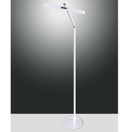 Φωτιστικό Δαπέδου Beba 3775-11-102 44x36x106cm Dim Led 1340lm 12W White Fabas Luce