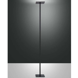 Φωτιστικό Δαπέδου Ideal 3550-12-101 23x23x179,8cm Dim Led 3500lm 35W Black Fabas Luce