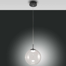 Φωτιστικό Οροφής Ariel 3770-45-372 Φ25x200cm Dim Led 1510lm 14W Clear Fabas Luce