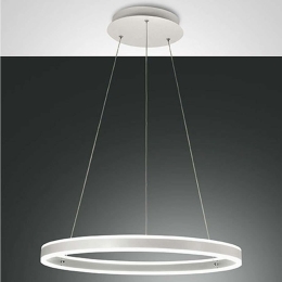 Φωτιστικό Οροφής Palau 3743-40-102 Φ60x4,6cm Dim Led 6540lm 60W White Fabas Luce