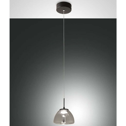Φωτιστικό Οροφής Lucille 3764-41-126 Φ16x9,5cm Dim Led 750lm 8W Grey Fabas Luce