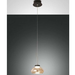 Φωτιστικό Οροφής Smart Arabella 3547-40-125-01 Φ14x17,1cm Dim Led 750lm 8W Amber Fabas Luce