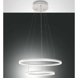 Φωτιστικό Οροφής Smart Giotto 3508-45-102-01 Φ40/60x200cm Dim Led 5320lm 52W White Fabas Luce