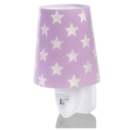 Πρίζα Νυκτός Led Stars 81215 L Lilac Ango Πολυπροπυλένιο