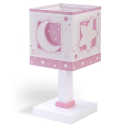Φωτιστικό Κομοδίνου Moon 63231 S Pink Ango Πολυπροπυλένιο