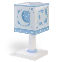 Φωτιστικό Κομοδίνου Moon 63231 T Blue Ango Πολυπροπυλένιο