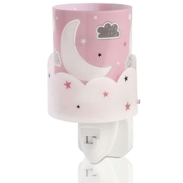 Φωτάκι Νυκτός Παιδικό Moon 61235 S Pink Ango Πολυπροπυλένιο