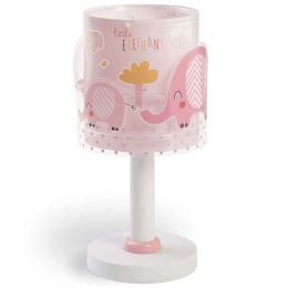 Επιτραπέζιο Φωτιστικό Παιδικό Little Elephant 61331 S Pink Ango Πολυπροπυλένιο