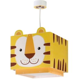 Φωτιστικό Οροφής Παιδικό Little Tiger 64562 Yellow Ango Πολυπροπυλένιο
