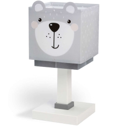 Επιτραπέζιο Φωτιστικό Little Teddy 64571 Grey Ango Πολυπροπυλένιο