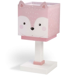 Επιτραπέζιο Φωτιστικό Παιδικό Little Fox 64581 Pink Ango Πολυπροπυλένιο