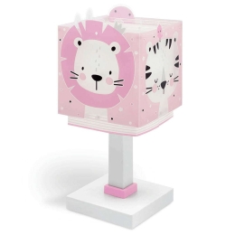 Φωτιστικό Κομοδίνου Baby Jungle Pink 63111 S E14 Pink Ango Πολυπροπυλένιο