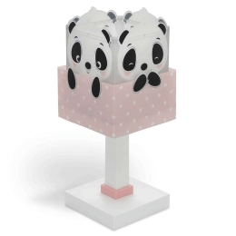 Φωτιστικό Κομοδίνου Panda 63161 S E14 Pink Ango Πολυπροπυλένιο