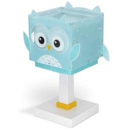 Φωτιστικό Επιτραπέζιο Little Owl 64391 30x15x15cm 1xE14 Blue Ango